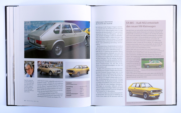 Buch "Volkswagen Raritäten" - der Weg zum Passat