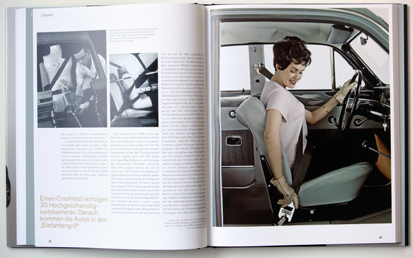 Bild Buch "Volvo - Alle Modelle - Individualität aus Schweden" - Sicherheit im Auto wird breit behandelt