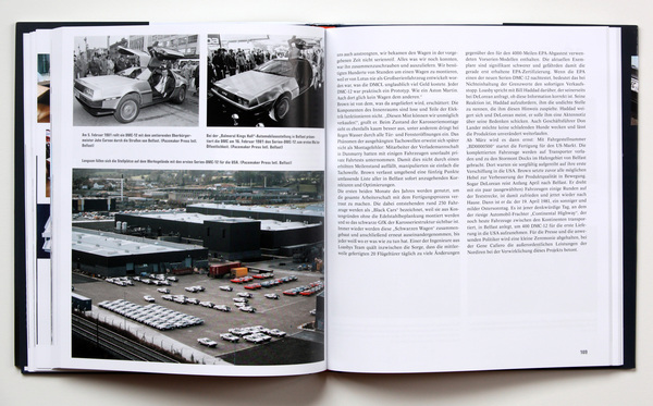 Bild Buch "Zu früh für die Zukunft - das DeLorean-Drama" - Serienfertigung