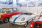 Buckle Dart T400 (1959) - schnittiger Kleinstwagen aus Australien, die Basis war das Goggomobil - Microcars-Sonderschau Pantheon 2022/2023