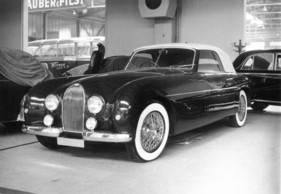 Bugatti 101 C Gangloff (1952) - das geschlossene Cabriolet am Genfer Autosalon 1952