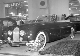 Bugatti 101 C Gangloff (1952) - elegantes Cabriolet, ausgestellt in Genf im Jahr 1952