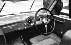 Bugatti 101 Gangloff (1952) - Lenkrad und Armaturenbrett des Gangloff-Cabriolets