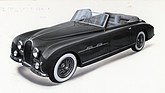 Bugatti 101 Gangloff (1953) - Cabriolet, nun in dunklem Kleid