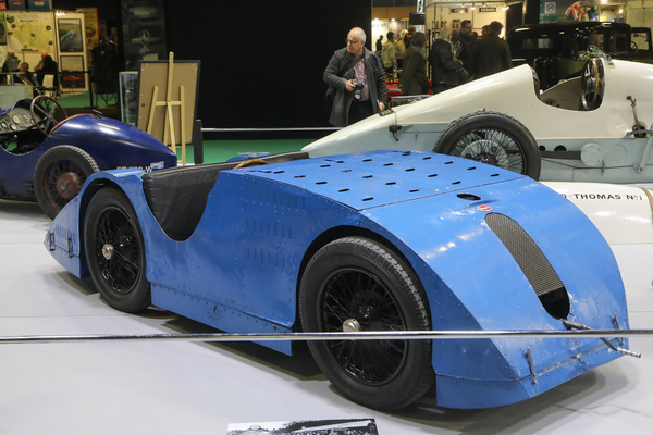 Bugatti 32 (1923) - Achtzylinder-"Tank", 189 km/h schnell, gezeigt in der Sonderschau zu Montlhéry 100 Jahre - Rétromobile Paris 2024