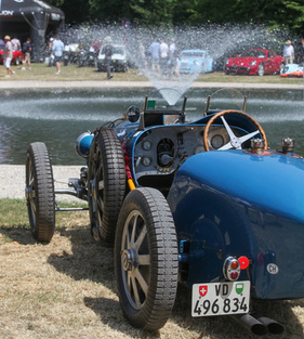 Bugatti 35 (1928) - Kategorie "L'Elégance Sportive 1920-1939" - Concours d'Elégance Suisse Coppet 2022