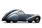 Image: Bugatti 357SC Atlantic (1936) - designed by Jean Bugatti - now part of the Mullin Automotive Museum Foundation