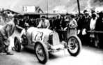 Bugatti 37 (1925) - Typ 37 auch in der Schweiz nicht unbekannt - Start zum Klausenpass-Rennen anno 1930