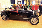 Bugatti 43 (1929) - mit Achtzylinder-Motor und Gangloff-Karosserie, noch nicht fertig restauriert, aber ein Glanzstück in der Gangloff-Sonderschau des SCRs - am OTM Fribourg 2013