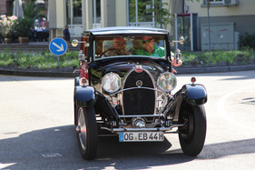 Bugatti 44 Fiacre (1928) - Eleganz in Schwarz-Rot - 40. Oldtimer-Meeting Baden-Baden 2016