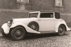 Bugatti 49 (1931) - der Bugatti, wie er Beroun bei Prag am Strassenrand stand