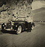 Bugatti 49 Beutler (1931) - auf einer Passfahrt über den Susten in den Fünfzigerjahren