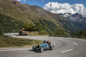 Bugatti 51 (1932) - am Bergrennen Bernina Gran Turismo 2021