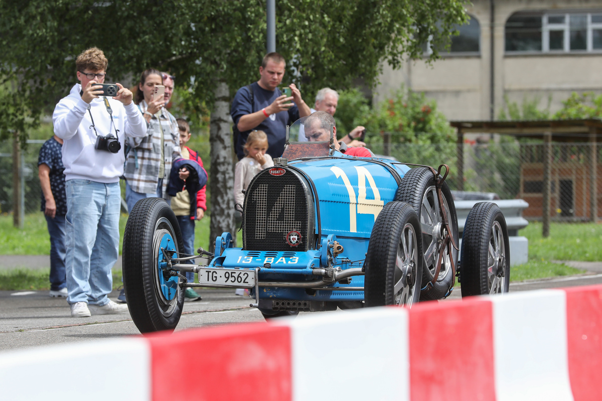 Bugatti 51 Grand Prix (1931) - on the circuit of the "autobau erlebniswelt"