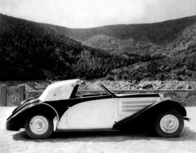 Bugatti 57 (1936) - als Cabriolet "Stelvio" für vier Personen
