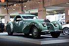 Bugatti 57C Coupé Vanvooren (1939) - sehr elegantes Einzelstück auf dem Stand der Volkswagen-Gruppe (Techno Classica 2013)