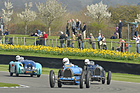 Bugatti-Aktion bei der Glover Williams Trohpy - 72. Goodwood Member Meeting 2014