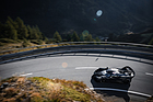 Image: Bugatti Bolide (2024) Special class with Bugatti enthusiast Fritz Burkard early Sunday morning - Bernina Gran Turismo 2025