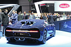 Bugatti Chiron (2017) - eindrückliches Heck - Genfer Autosalon 2017