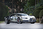 Bild: Bugatti Chiron "La Mer Argentée" (2017) - Lot 153 an der RM/Sotheby's Versteigerung in Paris am 31. Januar 2024
