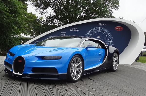 Bugatti Chiron - das schnellste Ross im Stall - Goodwood Festival of Speed 2017