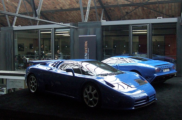 Bugatti EB 110 (1996) - im Meilenwerk Berlin im Jahr 2010 aufgenommen