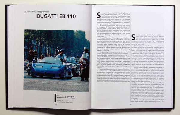 Bild Bugatti EB 110 - Buch "Art of Bugatti"