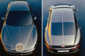 Bugatti EB 112 (1993) - Front- und Heckgestaltung