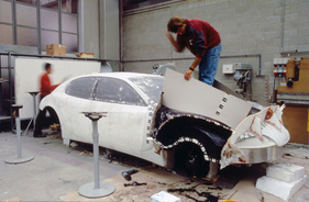 Bugatti EB 112 (1993) - Gestaltung der Aussenhaut