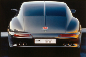 Bugatti EB 112 (1993) - Heckansicht