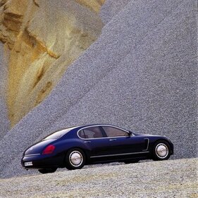 Bugatti EB 218 (1999) - vor allem die Leuchteinheiten und die Extremitäten waren angepasst worden
