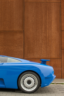 Bugatti EB110 GT (1994) – Der Spoiler lässt sich ein- und ausfahren