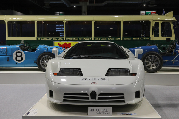 Bugatti EB110 GT (1995) – Artcurial-Versteigerung – Rétromobile Paris 2025