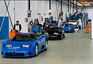 Bugatti-EB110-Produktion in Campogalliano (1993)