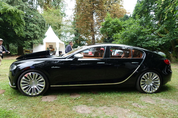 Bugatti Galibier 16 C (2009) Messefahrzeug, Aufbau auf einem Bentley Arnage – Classic Days 2025