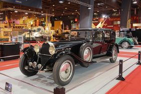 Bild Bugatti Royale (1933) - Limousine mit Spitzengeschwindigkeit über 180 km/h - Teil der Sonderausstellung Royale - Rétromobile 2015