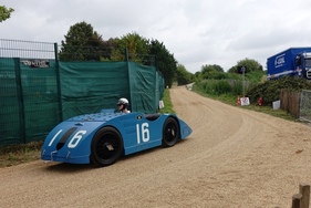 Bugatti T 32 Tank Replica on the circuit - Classic Days 2025