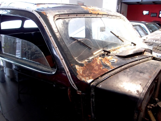 Bugatti T 57 Berline (Serie 3, 1938) aus der sog. "Schlumpf Reserve Sammlung")
