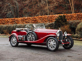 Bugatti T43 Grand Sport (1928) – angeboten als Lot Nr. 150 bei der Bonhams-Versteigerung in Paris am 6. Februar 2025