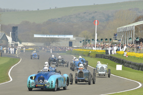 Bugatti T57G bei der Grover Williams Trophy - 72. Goodwood Member Meeting 2014