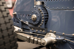 Bugatti T59 (1933) - die Schönheit des früheren Rennwagenbaus - an der Rétromobile Paris 2014