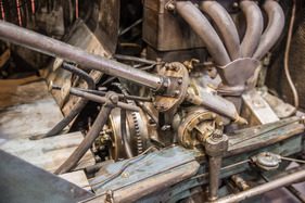 Bugatti Typ 13 Brescia (1919) - unrestaurierte Technik - Rétromobile Paris 2016