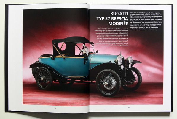 Bugatti Typ 27 Brescia - Buch "Art of Bugatti"