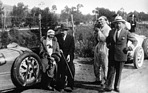 Image: Bugatti Type 35 (1928) - Elisabeth Junek at the 1928 Targa Florio