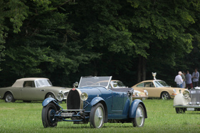Bugatti Typ 43 (1931) - kompaktes, sportliches Auto - Concours d'Elégance Suisse "spéciale" 2021 in Coppet