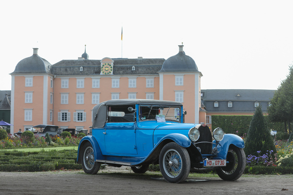 Bugatti Typ 44 Gangloff (1929) - im Originalzustand, nicht restauriert - 19. ASC Classic-Gala Schwetzingen 2023