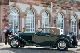 Bugatti Typ 46 Cabrioelt Millier (1931) - 160 km/h schnell - 20. ASC Classic-Gala Schwetzingen 2024