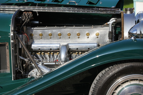 Bugatti Typ 46 Cabrioelt Millier (1931) - Reihenachtzylinder mit 5359 cm3 und 140 PS bei 3400 U/min - 20. ASC Classic-Gala Schwetzingen 2024