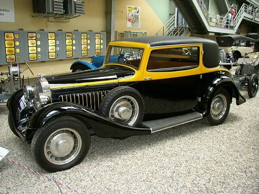 Bugatti Typ 49 (1931) - Chassisnummer 49210 im nationalen Technikmuseum von Prag