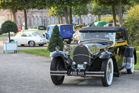 Bugatti Typ 50 T Cabriolet Weinberger (1931) - mit zwei obenliegenden Nockenwellen und Kompressor - 20. ASC Classic-Gala Schwetzingen 2024